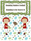 Rounding Numbers Football - Rounding to the Nearest 5 or 10