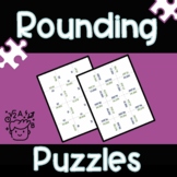 Rounding Numbers Games: Rounding Puzzles, Rounding Workshe
