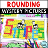Rounding Numbers Mystery Pictures Activity