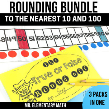 Preview of Rounding Numbers - Rounding to the Nearest 10 and 100 - Rounding Games