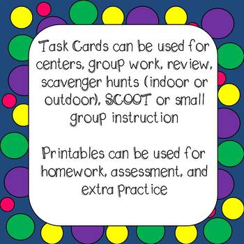 Rounding Numbers Task Cards & Worksheets 4th Grade Common Core | TpT