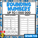 Rounding Numbers to 1 000 000 | Paper Worksheets