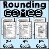 Rounding Numbers and Decimals Math Games and Mats 3rd Grad