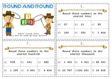 Rounding Numbers and Estimation Task Cards (Distance Learning)