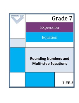 Preview of Rounding Numbers and Multi-step Equations