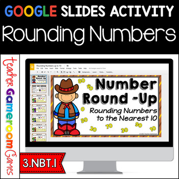 Preview of Rounding Numbers to the Nearest 10 Activity Distance Learning