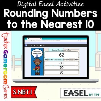 Preview of Rounding Numbers to the Nearest 10 Place Value Activity
