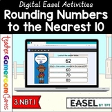 Rounding Numbers to the Nearest 10 Place Value Activity