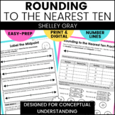 Rounding to the Nearest 10, Round on a Number Line, Roundi