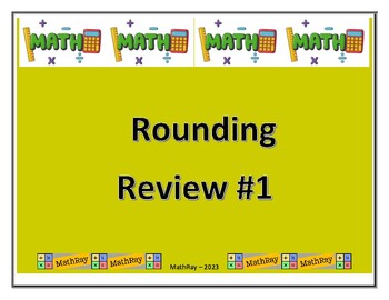 Preview of Rounding Review #1