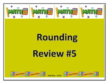 Preview of Rounding Review #5