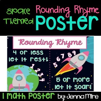 Preview of Rounding Rhyme Anchor Chart