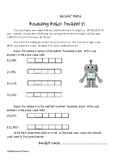 Rounding Robot Invaders - Place Value