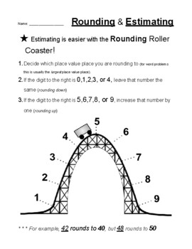 Rounding Roller Coaster Video # 2 - Rounding 3 Digit Numbers to