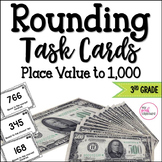 Rounding Task Cards Common Core Aligned for 3rd and 4th Grade