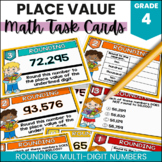 Rounding Task Cards | Grade 4