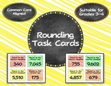 Rounding Task Cards for grades 3-4