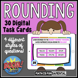 4th Grade Rounding To Any Place Boom™ Cards | Distance Learning