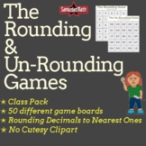 Rounding & UnRounding Game: Decimals to Nearest Whole Numb
