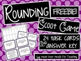 Rounding Up to Ten Thousands Scoot Game {Task Cards}