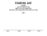 Rounding War - File Folder Card Game
