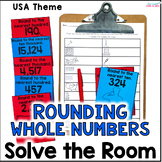 Rounding Whole Numbers - Solve the Room - USA Math Center