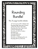 Rounding Whole Numbers and Decimals Bundle-Games/Written T