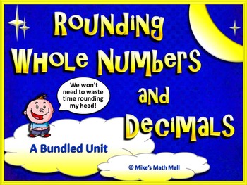 Preview of Rounding Whole Numbers and Decimals (Bundled Unit)