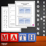 Rounding and Estimating Math Assessment