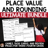 Rounding and Place Value Bundle for 3rd Grade