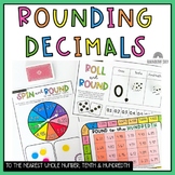 Rounding decimals | Rounding to the nearest tenth and hundredth