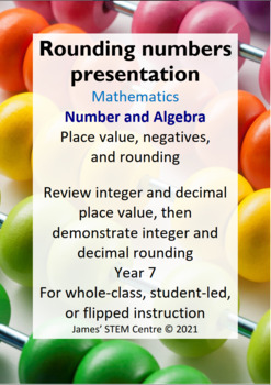 Preview of Rounding numbers presentation - AC Year 7 Maths - Number and Algebra