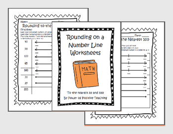 Preview of Rounding on a Numberline