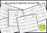 Rounding to Nearest 10 and 100 using Place Value Chart