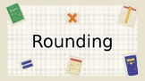 Rounding to tens and hundreds slideshow/powerpoint