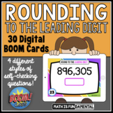 4th Grade Rounding to the Leading Digit Boom™ Cards | Dist