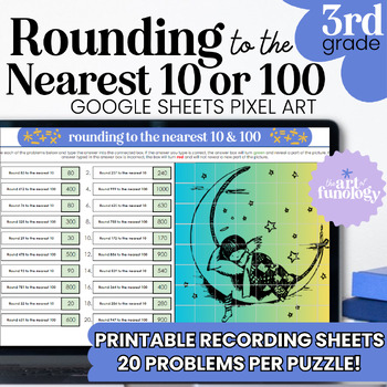 Riddle Practice Pages Round to the nearest 10 and 100 3.NBT.1