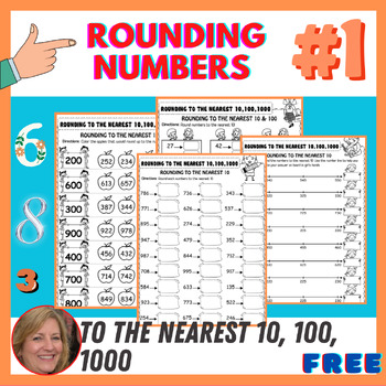 Preview of Rounding to the Nearest 10, 100, and 1000 | Rounding Numbers