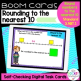 Rounding to the Nearest 10 BOOM™ Cards 3.NBT.1