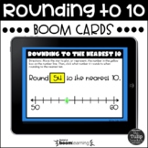 Rounding to the Nearest 10 Boom Cards™ - Digital Task Cards