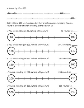 Rounding to the Nearest 10 - Third Grade Common Core 3.NBT.1 | TPT