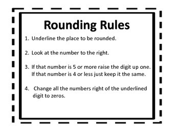 Rounding to the Nearest 10 and 100 by Virginia Conrad | TPT