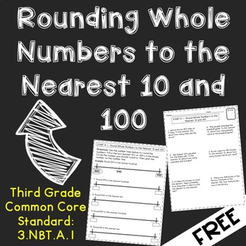 FREE* Rounding I have, Who Has Activity: (Nearest 10 and 100)