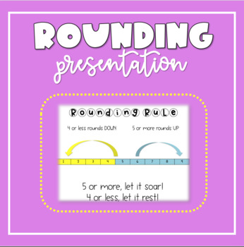 Preview of 3rd-5th Grade PDF Presentation: Rounding to the Nearest 10 and 100