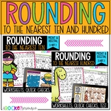 Rounding to the Nearest 10 and 100 Worksheets Bundle