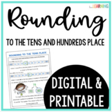 Rounding to the Nearest 10 and 100 Worksheets with Google Slides™