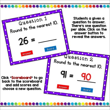 Rounding To The Nearest Ten Game – Top Teacher