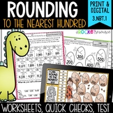 Rounding to the Nearest 100 | 3.NBT.1 | 3rd Grade Math