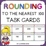 Rounding Numbers to the Nearest 100 (Task Cards)