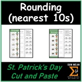 Rounding to the Nearest Tens Place | St. Patrick's Day | C